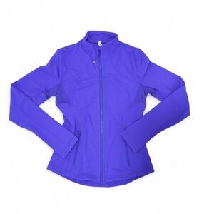Lululemon Define Jacket Purple Size 8 Full Zip Athletic Yoga Jacket